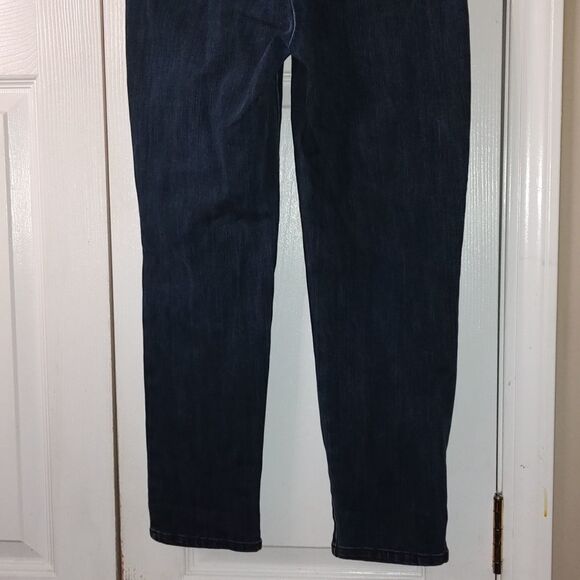 Soft Surroundings  pull on elastic waist  cropped jeans Sz XS - Picture 5 of 7